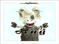 Sheep ram with wide open arms: &ldquo;cardly Hug&rdquo;
