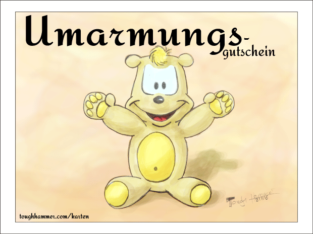 Umarmungsgutschein