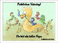 Fr&ouml,hlichen Vatertage! Du bist ein toller Papa!